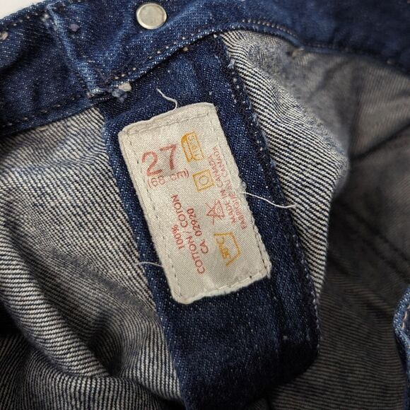 70's Rainbow Straight Wide Denim - Picture 6 of 8